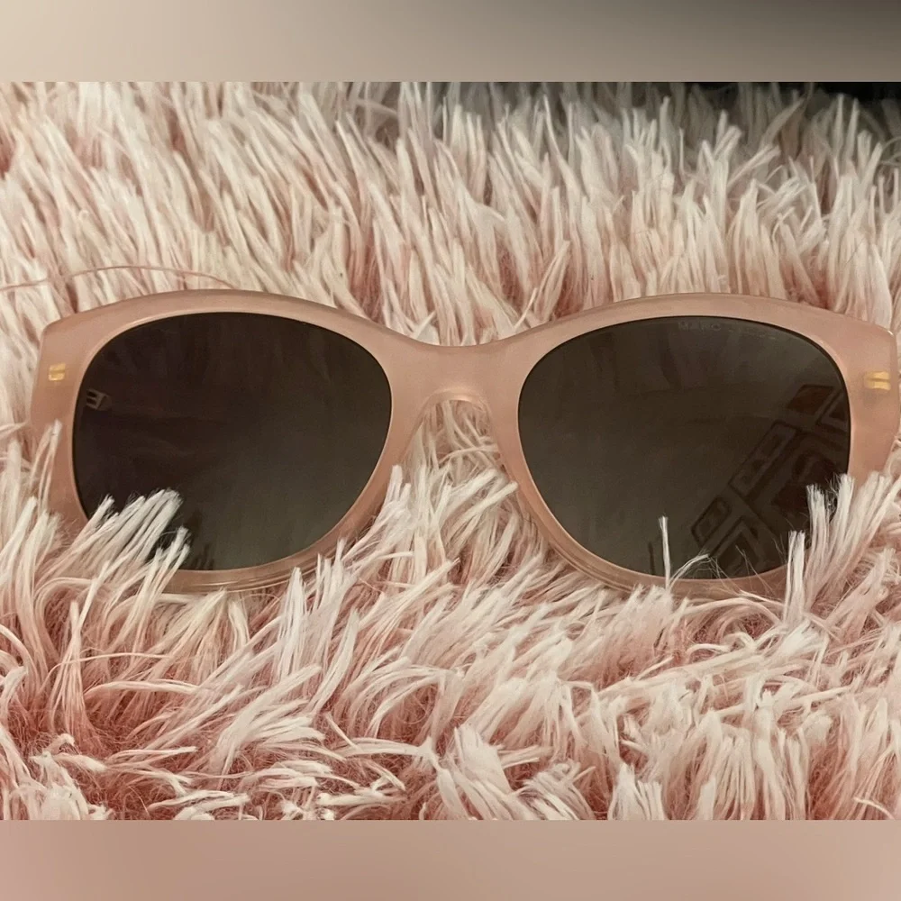 BRAND NEW Marc Jacobs 732/S 35JHA Pink Acetate Women's Sunglasses with Case